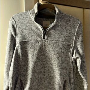 Gray Fleece Pullover - Thread & Supply - M
